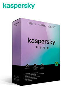 KASPERSKY PLUS EDITION, PARA UNOS 5 DISPOSITIVOS,LICENCIA DE 1 AÃ±OCOMPATIBLE CON