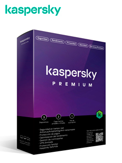 KASPERSKY PREMIUM EDITION, PARA UNOS 3 DISPOSITIVOS, LICENCIA DE 1 AÃ±OCOMPATIBLE