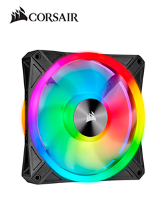 FAN CORSAIR QL140 RGB, 14 CM, 550 - 1250 Â±10% RPM, 6V - 13.2V, PWM CONTROL.AIRFL