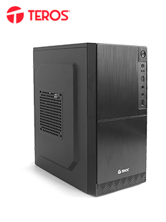 CASE TEROS TE1029S, MICRO TOWER, 250W, USB 2.0/ USB 3.0, AUDIO HD1 CONECTOR 24/2