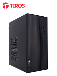 CASE TEROS TE-1035S, MINI TOWER ATX, 250 W, USB 3.0 / 2.0, AUDIO HD, NEGROPRESEN