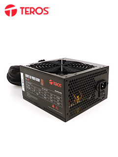 FUENTE DE ALIMENTACIÓN CERTIFICADA TEROS TE7160, ATX, 600W, 80 PLUS BRONZE, 100V - 24