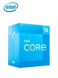 PROCESADOR INTEL CORE I3-12100 3.3 / 4.3GHZ 12MB INTEL SMART CACHÉ, LGA1700, INTEL 7(