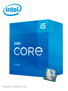 PROCESADOR INTEL CORE I5-11400 2.60 / 4.40 GHZ, 12 MB CACHÉ L3, LGA1200, 65W, 14 NM.