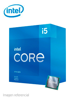 PROCESADOR INTEL CORE I5-11400F 2.60 / 4.40 GHZ, 12 MB CACHÃ© L3, LGA1200, 65W, 14 NM.