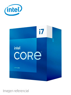 PROCESADOR INTEL CORE I7-13700 2.10/5.20GHZ 30MB SMARTCACHÉ LGA1700, 65W, INTEL 7(10N