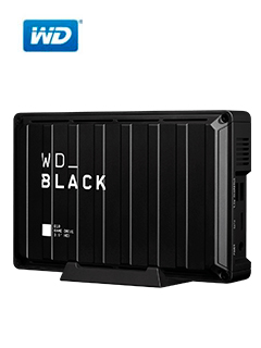 DISCO DURO EXTERNO WESTERN DIGITAL BLACK D10 GAMEDRIVE, 8 TB, USB 3.2 GEN 1WD_BL