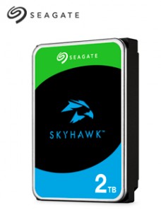 DISCO DURO SEAGATE SKYHAWK, ST2000VX017, 2TB, SATA 6GB/S, 256MB CACHE, 3.5