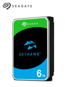 DISCO DURO SEAGATE SKYHAWK, ST6000VX009, 6TB, SATA 6GB/S, 256MB CACHE, 3.5