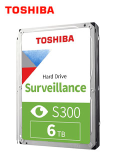 DISCO DURO TOSHIBA SURVEILLANCE S300, 6TB SATA 6.0GB/S, 5400RPM, 256MB CACHE, 3.5.