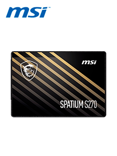 UNIDAD DE ESTADO SÃ³LIDO EXTERNO MSI SPATIUM S27 SATA 25 960GBUNA UNIDAD DE ESTA