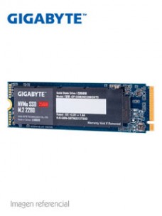 UNIDAD EN ESTADO SOLIDO GIGABYTE GP-GSM2NE3256GNTD, 256GB, M.2, 2280, NVME PCIE GEN 3