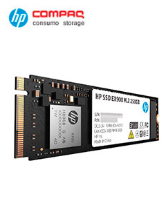 UNIDAD EN ESTADO SOLIDO HP EX900, 250GB, M.2, 2280, PCIE GEN 3X4, NVME 1.3.VELOC