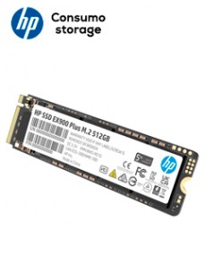 UNIDAD EN ESTADO SOLIDO HP EX900 PLUS, M.2 2280, 512GB, PCIE 3.0 X4, NVME 1.3REN