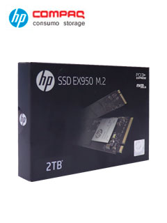 UNIDAD EN ESTADO SOLIDO HP EX950, 2TB, M.2, 2280,PCIE GEN 3X4, NVME 1.3.VELOCIDA