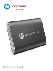 DISCO DURO EXTERNO ESTADO SÃ³LIDO HP P500, 250GB, USB 3.1 TIPO-C, NEGRO.VELOCIDAD