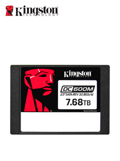 UNIDAD EN ESTADO SOLIDO KINGSTON DC600M 7680GB, SATA REV. 3.0 (6GB/SEG), 2.5VEL