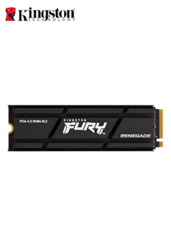 UNIDAD EN ESTADO SOLIDO KINGSTON FURY RENEGADE 2TB, M.2 2280 PCIE 4.0 X4 NVME.VE