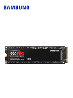 UNIDAD EN ESTADO SOLIDO SAMSUNG 990 PRO 1TB M.2 2280, PCIE GEN 4.0 X4, NVME 2.0V