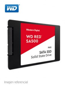 UNIDAD EN ESTADO SOLIDO WESTERN DIGITAL WD RED, 1TB, SATA 6.0 GBPS, 2.5, 7MM.VE