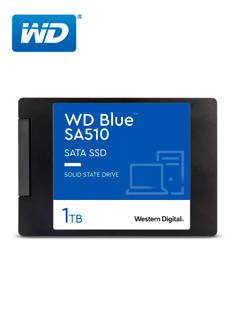 UNIDAD EN ESTADO SOLIDO WESTERN DIGITAL BLUE SA510, 1TB, SATA 6GB/S, 2.5, 7MM.V