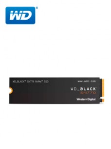 UNIDAD DE ESTADO SOLIDO WESTERN DIGITAL BLACK SN770 NVME 1TB, M.2 2280, PCIE GEN 4.0 