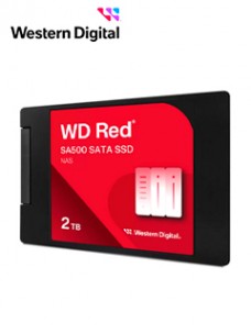 UNIDAD DE ESTADO SOLIDO WESTERN DIGITAL RED SA500NAS, 2TB, SATA, 2.5, 7MM.