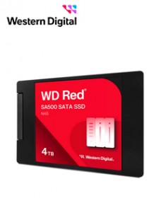 UNIDAD DE ESTADO SOLIDO WESTERN DIGITAL RED SA500NAS, 4TB, SATA, 2.5, 7MM.