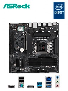 MOTHERBOARD ASROCK B760M PG LIGHTNING WIFI, CHIPSET INTEL B760, LGA1700, MATXSOP