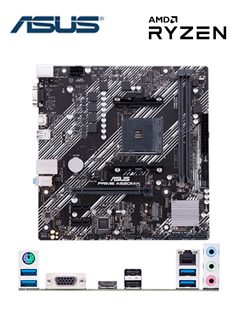 MOTHERBOARD ASUS PRIME A520M-K, CHIPSET AMD A520,SOCKET AMD AM4, MICRO ATXSOPORT