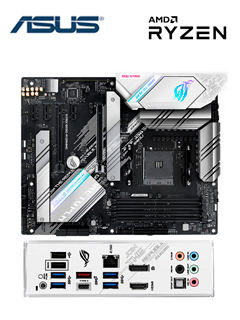 MOTHERBOARD ASUS ROG STRIX B550-A GAMING, CHIPSETAMD B550, SOCKET AMD AM4, ATXSO