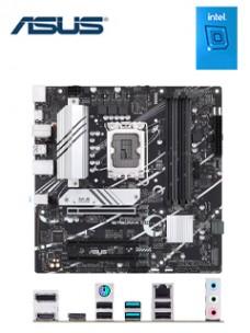 MOTHERBOARD ASUS PRIME B760M-A D4, CHIPSET INTEL B760, LGA1700, MATXSOPORTA PROC