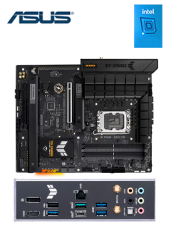 MOTHERBOARD ASUS TUF GAMING B760-PLUS WIFI, CHIPSET INTEL B760, LGA1700, ATXSOPO