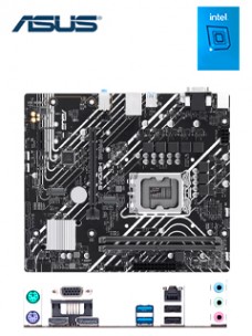 MOTHERBOARD ASUS PRIME H610M-E, CHIPSET INTEL H610, LGA1700, MICRO ATXSOPORTA PR