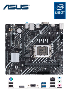 MOTHERBOARD ASUS PRIME H610M-K D4, CHIPSET INTEL H610, LGA1700, MATXSOPORTA PROC