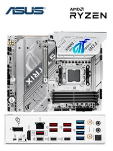 MOTHERBOARD ASUS ROG STRIX X870-A GAMING WIFI, CHIPSET AMD X870, SOCKET AMD AM5, ATX