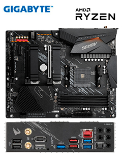 MOTHERBOARD GIGABYTE B550 AORUS ELITE AX V2 (REV.1.0) CHIPSET AMD B550 SOCKET AMD AM4