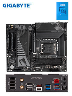 MOTHERBOARD GIGABYTE B760 AORUS ELITE AX (REV. 1.0) CHIPSET INTEL B760, LGA1700, ATX