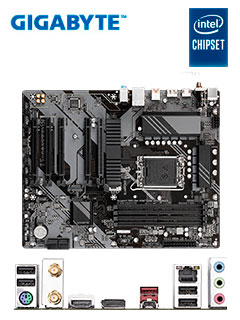 MOTHERBOARD GIGABYTE B760 DS3H AX, CHIPSET INTEL B760, LGA1700, ATXSOPORTA PROCE