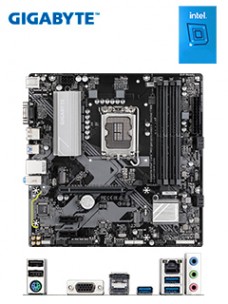 MOTHERBOARD GIGABYTE B760M D3HP DDR4, CHIPSET INTEL B760, LGA1700, MATXSOPORTA P