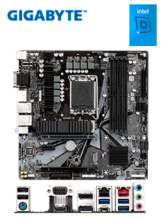 MOTHERBOARD GIGABYTE Q670M D3H, CHIPSET INTEL Q670, LGA1700, MATXSOPORTA PROCESA