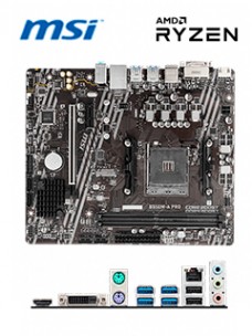 MOTHERBOARD MSI B550M-A PRO, AMD B550, AM4, DDR4,HDMI, DVI-D, LAN, USB 3.2 GEN1, M-AT