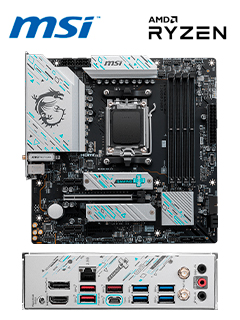 MOTHERBOARD MSI B650M GAMING PLUS WIFI, CHIPSET AMD B650, SOCKET AMD AM5, MATXSO