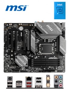 MOTHERBOARD MSI B760 GAMING PLUS WIFI, CHIPSET INTEL B760, LGA1700, HDMI, DP, ATX