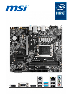 MOTHERBOARD MSI PRO H610M-G DDR4, CHIPSET INTEL H610, LGA1700, MATXSOPORTA PROCE