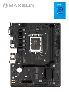 MOTHERBOARD MAXSUN CHALLENGER B760M-N D5, CHIPSETINTEL B760, LGA1700, MATXSOPORT