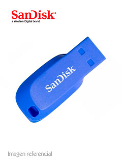 MEMORIA FLASH USB SANDISK CRUZER BLADE, 16GB, USB2.0.CRUZER BLADE USB FLASH DRIV