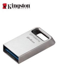 MEMORIA FLASH KINGSTON DATATRAVELER MICRO UNIDAD FLASH USB ULTRAPEQUEÑO CON METAL PRE