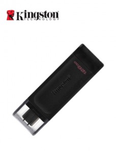 MEMORIA FLASH USB KINGSTON DATATRAVELER 70, 128GB, USB-C 3.2 GEN1 PRESENTACIÓN EN COL