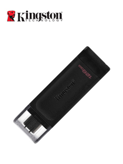 MEMORIA FLASH USB KINGSTON DATATRAVELER 70, 128GB, USB-C 3.2 GEN1 PRESENTACIÃ³N EN COL